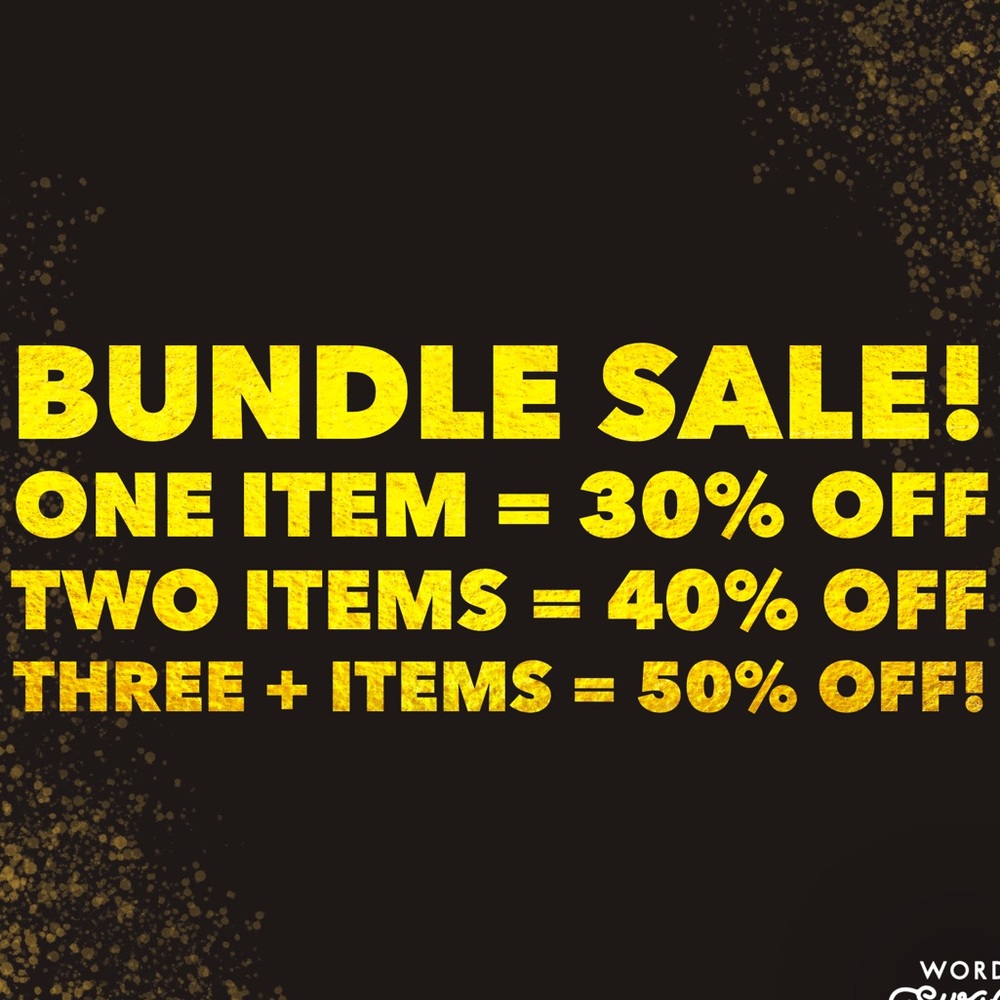 Summer Sale!! Bundle and Save $$$
